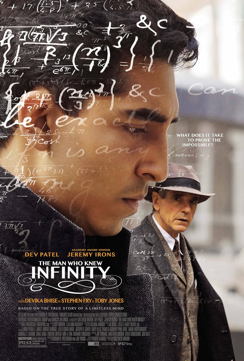 The Man Who Knew Infinity Cover